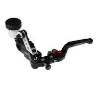 POMPA FRIZIONE RADIALE BRAKING ALLUMINIO ERGAL 16 CON LEVA NERA SNODABILE