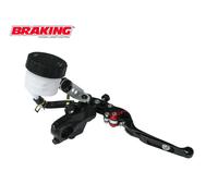 POMPA FRIZIONE RADIALE REGOLABILE BRAKING 16X19 CON KIT MONTAGGIO