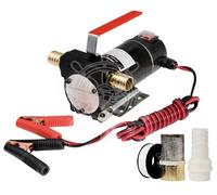 POMPA GASOLIO 12V / 24 V IMPERMEABILE PER TRAVASO DIESEL 50 LT / MIN PORTATILE