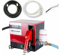 Pompa Gasolio Autoadescante Pompa Travaso Gasolio 230 V Deluxe Kit 60L/min, 550 W, con tubo diesel e filtro | Upgrade
