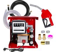 POMPA GASOLIO POMPA TRAVASO GASOLIO POMPA DIESEL CON CONTALITRI POMPA ELETTRICA DIESEL EXELENZ-2 Pompa gasolio con conta litri, pistola, tubo e accessori