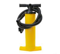 Pompa Gonfiabile Plastica Leggera 700g Portatile | Doppia per azione spingi-tira, flusso 4L, ideale per e per kayak, tubo incluso 130cm, sgonfiaggio rapido
