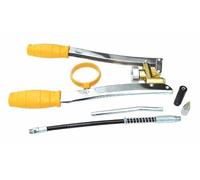 INGRASSATORE POMPA GRASSO 2 LEVE CON TUBO TESTINA ADATTATORE LUBE SHUTTLE 35988