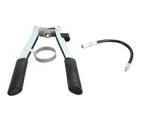 Pompa grasso manuale a 2 leve con tubo testina e adattatore lube shuttle - 500 g