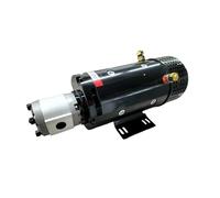 Pompa idraulica a ingranaggi Motore CC spazzolato 24V 4KW idraulico con pompa a ad alta velocità 3000 giri/min a 4,3 cc