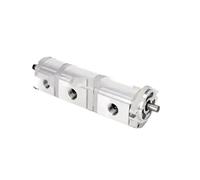 Pompa idraulica ad ingranaggi HGP-333A con triplo attuatore rotante sinistro e alta pressione dell'olio(HGP-333A-F26-26-26L)