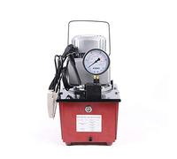 Pompa idraulica elettrica 220 V, unità idraulica con valvola manuale 750 W, con manometro resistente agli urti, utilizzato per vari dispositivi idraulici