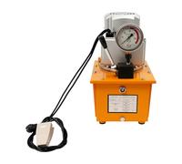 Pompa idraulica elettrica 750 W 2-70 MPa con serbatoio carburante da 7 l, motore in filo di rame, pompa idraulica per sollevamento pressatura piegatura
