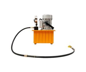 Pompa idraulica elettrica 750 W, pompa idraulica 700 bar 70 MPa con interruttore a pedale e valvola magnetica, serbatoio da 7 l, generatore idraulico elettrico per pressa da officina, ponte