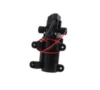 Pompa idraulica elettrica agricola da 12 V, 60 W, 5 l/min, nera, micro pompa a membrana ad alta pressione, spruzzatore for auto(A with adaptor)