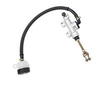 Pompa Idraulica Freno Universale, Pompa Freno Posteriore Moto con Serbatoio per ATV Quad Dirt Bike