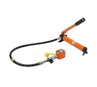 Pompa idraulica manuale 10T cilindro idraulico 70 MPa pompa manuale idraulica 350CC manuale pompa idraulica con tubo da 1 m, per sollevamento piegatura raddrizzatura forbici