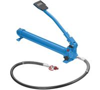 Pompa idraulica oleodinamica a pedale Fervi 0271 singolo effetto completa tubo