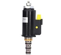 Pompa idraulica solenoide in acciaio inox, 14 x 5,5 x 3,5 cm, 436 g, controllo semplice, alta efficienza, ideale per escavatori CAT 320B E320C E320D