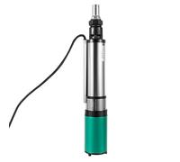 Pompa Immersa Pozzi 24 V 320 W, Pompa di Sollevamento Inox 3000 L/h, Altezza 25 m, Cavo 16 m, Motore Rame Puro 4500 giri/min, Pompa Acqua Sommergibile per Giardino, Irrigazione, Bacino e Agricoltura