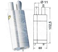 POMPA IMMERSIONE TRAVASO ACQUA/GASOLIO 12V 18 LITRI/MINUTO NAUTICA CAMPER