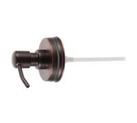 Pompa in Acciaio Inox per Mason Jar 72mm, Finitura Coffee