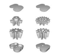 Pompa Ingranaggi Magnetica a Due Stadi