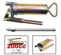 POMPA INGRASSATORE PISTOLA PER GRASSO ARIA MANUALE 200CC 3000PSI POMPA MANUALE