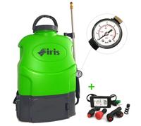 Pompa Irroratrice a Batteria Litio a Spalla E-Life 16 LT per Trattamento Diserbo
