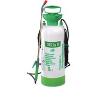 POMPA IRRORATRICE A PRESSIONE 8LT PVC MANUALE PER DISERBO SIRIA 8 STARS