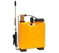 Pompa Irroratrice a Pressione a Zaino in Plastica Capacità 12 Litri Bauer Primavera Giallo