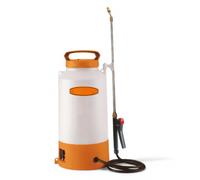 Pompa irroratrice a spalla 8 lt. a pressione elettrica e batteria litio 12V/1.3 Ah