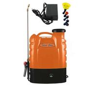 POMPA IRRORATRICE A ZAINO A BATTERIA 12V 16 LT pompa spalla elettrica IDEAL STAR