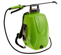 Pompa Irroratrice a Zaino a Batteria da Giardino 16 Litri Verdemax Futura Verde