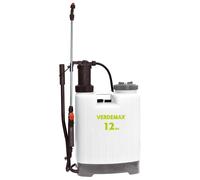 Pompa Irroratrice a Zaino da Giardino 12 Litri Rama Bianco e Grigio