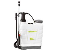 Pompa Irroratrice a Zaino da Giardino 16 Litri Rama Bianco e Grigio