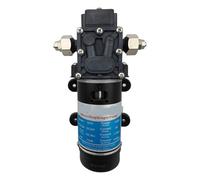 Pompa irroratrice autoadescante a membrana elettrica ad alta pressione da 120 W, 130 PSI, 10 l/min, interruttore di pressione CC, interruttore di tipo a riflusso(24V,Reflux and 12mm)