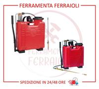 POMPA IRRORATRICE DAL DEGAN 16 LT A SPALLA POMPANTE E LANCIA IN OTTONE E INOX