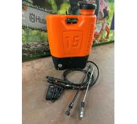 POMPA IRRORATRICE STOCKER ELETTRICA A ZAINO Art.247 LT.15-5 BAR BATT. LITIO 12V