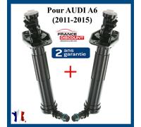 2X Ugello Lava-Faro Anteriore per Audi A6 C7 2.0 3.0 Tdi TFSI 2.8 FSI