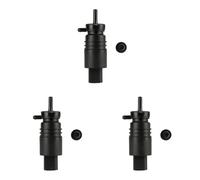 pompa lavaggio Motore a getto d'acqua per tergicristallo con pompa lavavetri per auto con rondella in gomma 67128362154 adatto per E46 E38 E39 E60 E65 kit ugello(3PC Wiper sprinkler)
