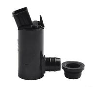 Pompa lavavetri 12 V 2 pin compatibile con Accent 2006 - 2014 Elantra Sonata Santa Fe Genesis Coupe e Rio Soul Forte Sportage Optima OEM 98510-2G000, ricambio in plastica nera