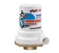 Pompa Livewell 1600 GPH Base In Bronzo Serie Rule Per Barca Vela 209B