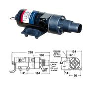 POMPA MACERATORE AUTODESCANTE 12V - NAUTICA BARCA GOMMONE