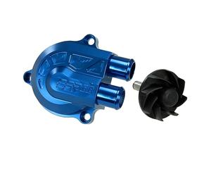 POMPA MAGGIORAT 40% MINARELLI YAMAHA F12-F15-SR-NITRO-BOOSTER-BETA BLU ANODIZZATO