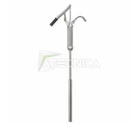 Pompa manuale a leva per fusti olio Fervi 0386 18l/min