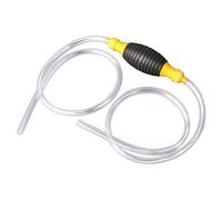 Pompa manuale a sifone alto per olio benzina Tubo flessibile in PVC 3,2 piedi con valvole di arresto integrate Trasferimento rapido del fluido in 5 secondi per auto, camion, (Standard-Komplettset (3