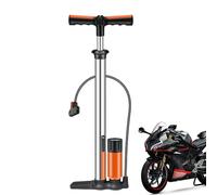 Pompa Manuale Alta Pressione - Pompa Ad Aria Manuale Portatile In Acciaio Inossidabile,Gonfia Pneumatici Per Sport Ciclismo Immersioni Caccia Attività All Aperto