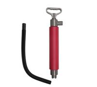 Pompa manuale della pompa per bombole della pompa per acqua portatile Pompa per bombole per kayaks piccole barche rosse arancione in plastica in nylon giallo 4.1 x 2,4 x 18,1 28,7 (Rosso)