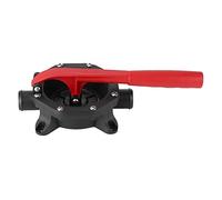 Pompa manuale marina a diaframma con maniglia in plastica per acqua di sentina, pompa manuale per sentina per barche e yacht, autoadescante con portata di 720 GPH, maniglia a due