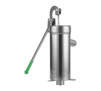 Pompa manuale per d'acqua | Strumento di aspirazione manuale 'acqua in acciaio inossidabile a manovella Pumpp per acque sotterranee fino a 10 m | Booster fontana per giardino e irrigazione