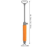 Pompa manuale per l'acqua per canoa, pompaggio rapido ed efficiente, design anti-perdita per il salvataggio in kayak, compatto e leggero, do