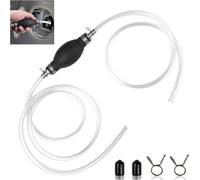 Pompa Manuale, Pompa Travaso Gasolio Con 2M Tubo a Sifone in Gomma per Barche, A