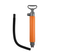 Pompa manuale portatile per la raccolta dell'acqua per barche e kayak, lunghezza 460-730mm, rosso/arancione/giallo