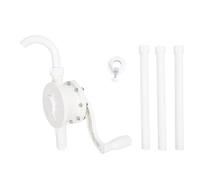 Pompa Manuale Rotativa a Tamburo, Pompa a Manovella Pompa Industriale per Barile di Olio Manuale in Plastica PPS 70 Giri/min per Veicolo Barca